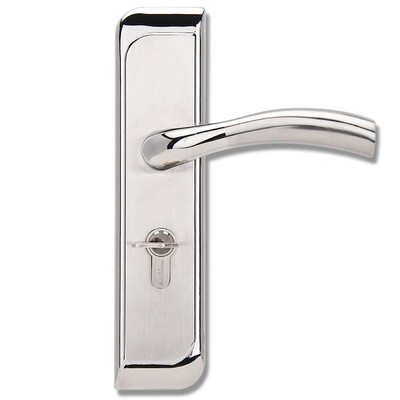 

Modern hardware interior door lock bedroom door lock stainless steel double tongue lock handle lock left open type ME-A228-650