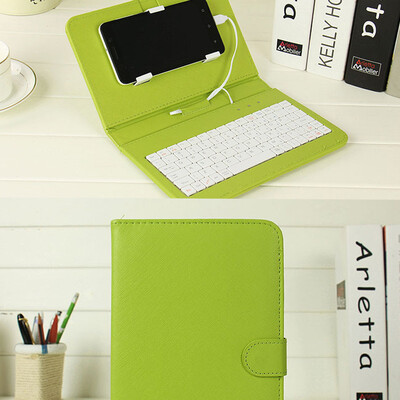 

2016 Newest Phone Case For 42"-65" Can Be Use With Any Andriod Cell Phone With OTG Function Micro Keyboard Stand