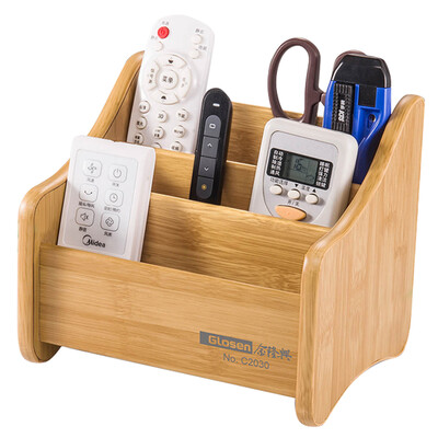 

Jinlongxing Glosen C2030 Wood Multifunctional Penholder Office Desktop finishing stand Cosmetics remote control Storage products