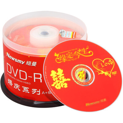 

Ньюмена (Newsmy) диск DVD-R 16 может быть водонепроницаемой скорость печати диски серии бочки 4,7 г 50
