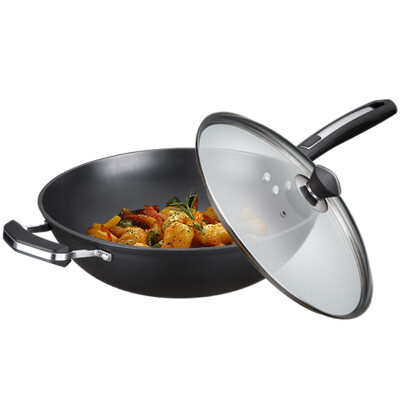 

Desalon DESLON 32CM cast iron health non-stick wok DFS-C095