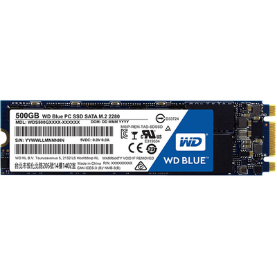 

Western Digital WD Blue Series 500G M2 Interface Solid State Drive WDS500G1B0B