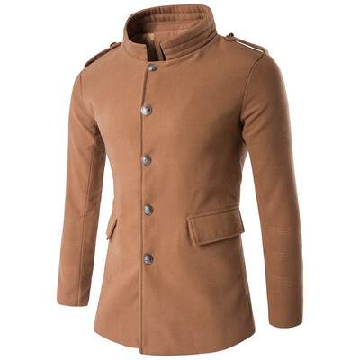 

Winter Mens Warm Windbreaker Coat