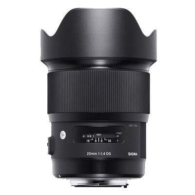 

Sigma (SIGMA) ART 20mm F1.4 DG HSM полнокадровой ультра-большой апертурой широкоугольный объектив Sky Xinggui (Nikon байонет объектива)