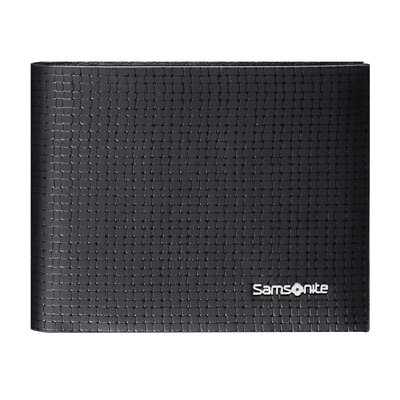 

The new beauty Samsonite Alen fashion business cowhide horizontal wallet 47Q * 09001 black