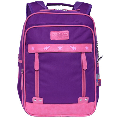 

SUNCISCO children's school bag British style primary school students bag leisure simple fashion backpack bag CFL0012C purple