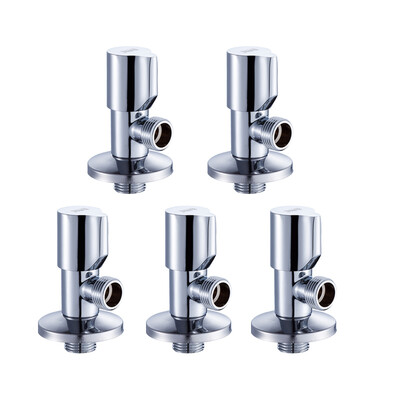

Ballee Ballee 100635 full copper thick hot&cold water triangle valve with five universal valve