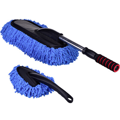 

Car Buddy Car Duster Nano Feet Duster Dust Scalable Flat Plate Blue HQ-C1272