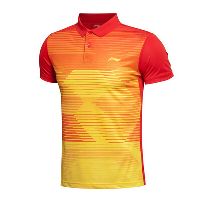 

Li Ning LI-NING AAYK297-3 men&39s badminton uniforms bright neon