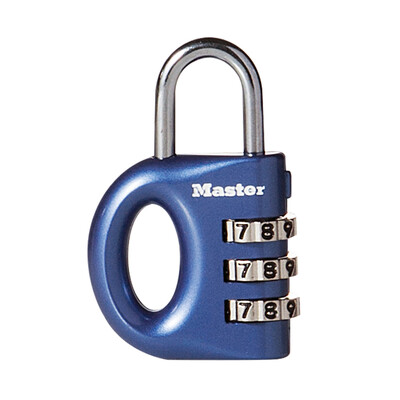 

Master MasterLock пароль padlock регулируемый пароль багажный отсек дверной замок 633MCND синий