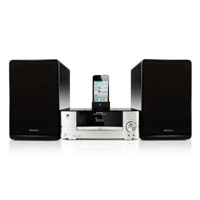 

Пейзаж (SANSUI) MC-1508D2 настольного DVD настольного Apple, мини-компонентная стерео Bluetooth CD проигрыватель хост серебро