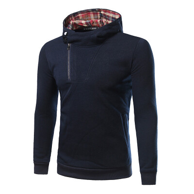 

Winter Men Sweatshirt Cotton Casual Pullover Hoodie