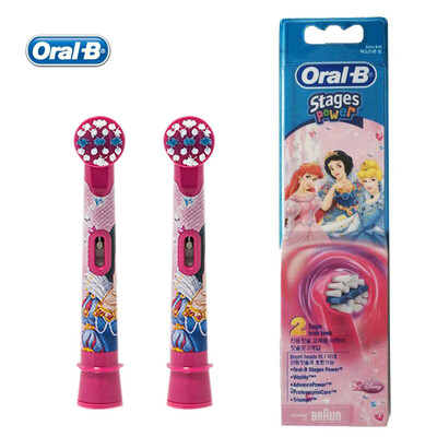 

Сменные Головки для Детей Электрическая Зубная Щетка Oral B EB10 Микки Маус/Принцесса/Щетка Глав Мягкой Щетиной 2 голов/пакет