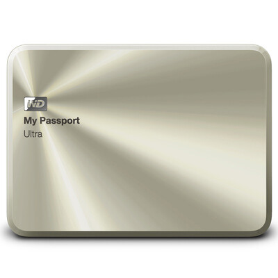 

Western Digital (WD) Мой паспорт Ultra Anniversary Edition USB3.0 1TB Ультра портативный мобильный жесткий диск (золото) WDBTYH0010BCG