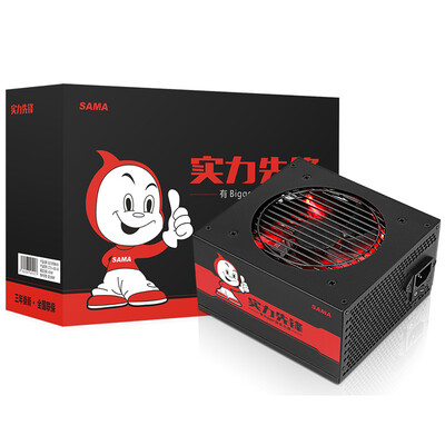 

Sama (САМА) сила Pioneer 600 рейтингу 600W настольный блок питания (Wide / питания Защита / задержка выключения / обновления три года)