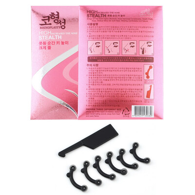 

1 Set Nose Up Lifting Shaping Clip Clipper Shaper Beauty Tool 3 Size No Pain Black