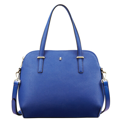 

Per degree MEIDU cowhide shell bag handbag simple sweet temperament wild handbag shoulder bag 140510 blue