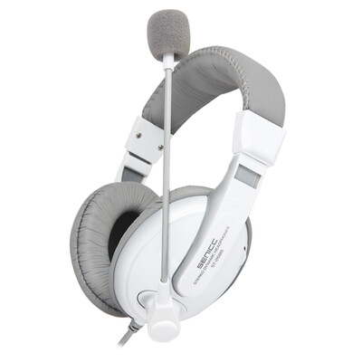 

Senny (SENICC) ST-2688 headset headset with microphone headset double plug gray