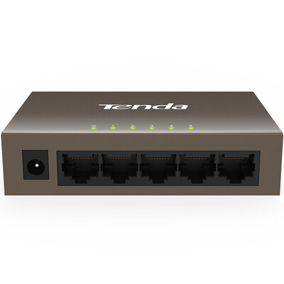 

Tenda (Tenda) TEF1005D 5-портовый сетевой коммутатор с сетью из нержавеющей стали 100M 4-портовый мониторинг проекта