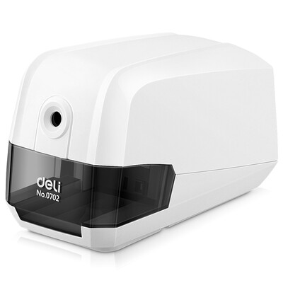 

Powerful deli 0702 electric pencil sharpener black white color random