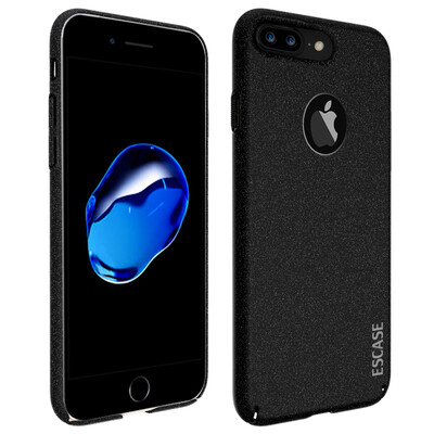

ESCASE Apple iPhone7PLus телефон оболочки / защитный чехол Apple 7 мобильный телефон оболочки анти-падение iPhone7 телефон все включено отверстие жесткой оболочки элегантный матовый черный