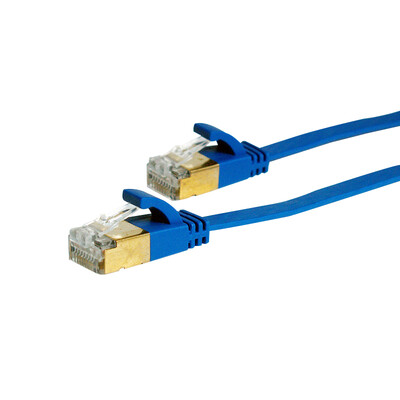 

Baoxing grams PowerSync C6A03FL super six categories 145mm super flat cable gold-plated head 3 meters