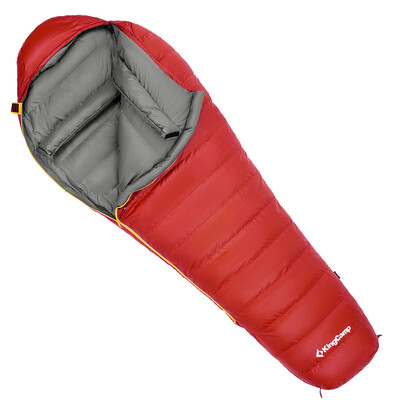 

Kill KingCamp Down Sleeping Sleeve Outdoor Adult Windproof High Heat Boost Mummy Compression Small Volume 1.3kg-21 ℃ KS8003 Crimson