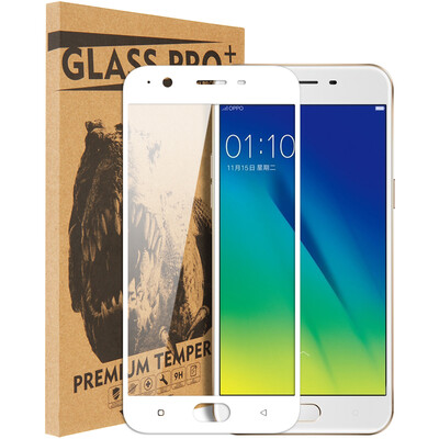 

KOOLIFE OPPOA57 полноэкранных стало Крышка пленка, покрывающей полноэкранной полного стакан пленки защитной пленки наносит на мобильный телефон в виде белым Оего a57-