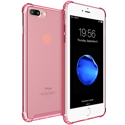

BIAZE компании Apple iPhone7 Plus 7 Plus мобильный телефон оболочки защитный рукав Выдерживает падение оболочки все включено лед серию JK111- прозрачный порошок