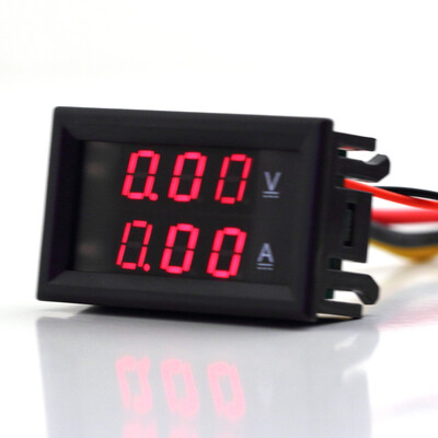 

DC 3.5-30V 0-10A светодиодный цифровой вольтметр амперметр Напряжение питания AMP Новый