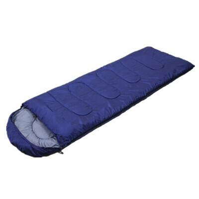 

Tillis Travel 1kg Packed Sleeping Bag Outdoor Fall Winter Thick Sleeping Bag Adult Lunch Sleeping Bag Navy