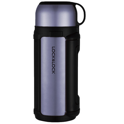 

Lock & lock blue insulated pot 304 stainless steel cold water bottle 15L outdoor travel cup LHC1412SG