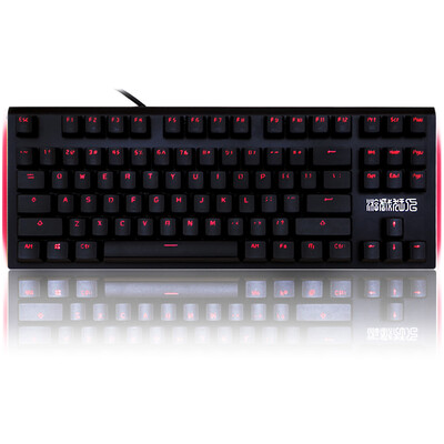 

Игра Madman (GAME MADMAN) G87 Вишневый вал минималистский вариант красной оси механической клавиатуры