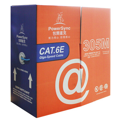 

Package Power CLN5GNR8305M Engineering Cable CAT.5E Ultra Category 5 Twisted Non-shielded FCL Cable Wiring 305m