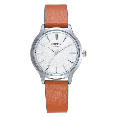 

Disney student watch couple table simple fashion quartz watch girl orange trumpet 53024C2