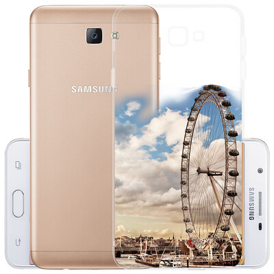 

YOMO Samsung on7 2016 version of the phone shell mobile phone case slim painted soft shell series Ferris wheel