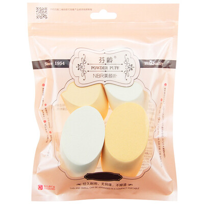 

[Jingdong supermarket] Fen ling makeup lotion F3552 make-up puff (dry and wet with no latex three shapes 12 pieces) color random