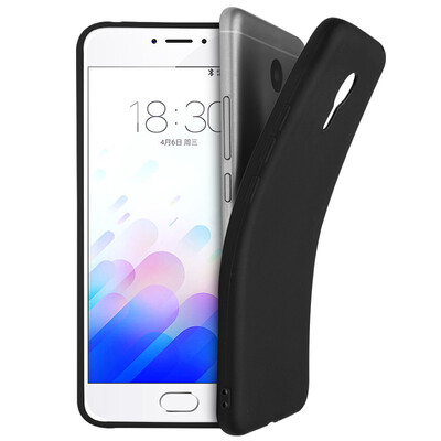 

KOOLIFE Charm Blue NOTE3 Корпус Shell Case Увлажняющий силиконовый мягкий корпус / корпус для дробилки для Meizu Smeliness note3 Suole Series - черный