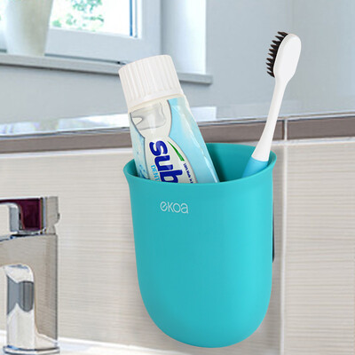 

Billion high EKOA with suction cup toothbrush cup toothpaste storage cup household storage box