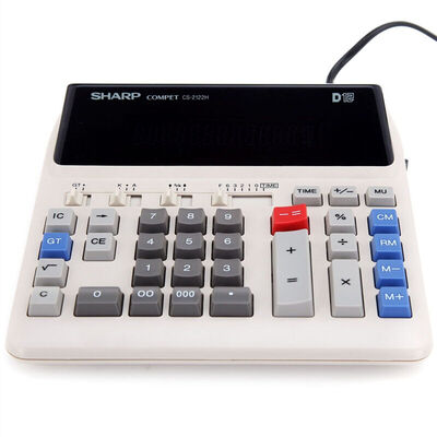 

Sharp (SHARP) CS-2122H Bank Калькулятор