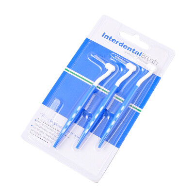 

1 Kit Dental Orthodontic Oral Care Interdental Brush Toothpick Between Teeth Brush 3pcs/Kit570041