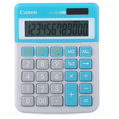

(Canon) LS-120H 12-разрядный калькулятор