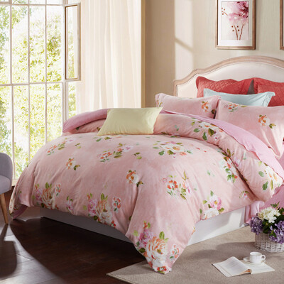 

BoYing Home Textiles BEYOND Bedding Double Thickening Cotton Warm Quilt Cotton Woolen Bed Four Piece - Samani 180cm