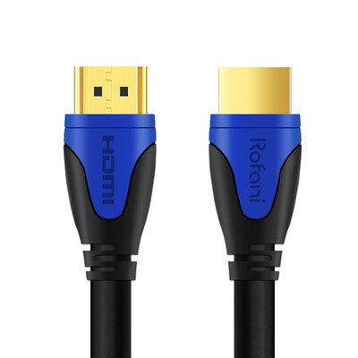 

Rofani A5 HDMI Digital HD Adapter 2.0 Поддержка Ultra-Clear 2k * 4k Разрешение 3D-функция TV-адаптер / адаптер проектора 5 м