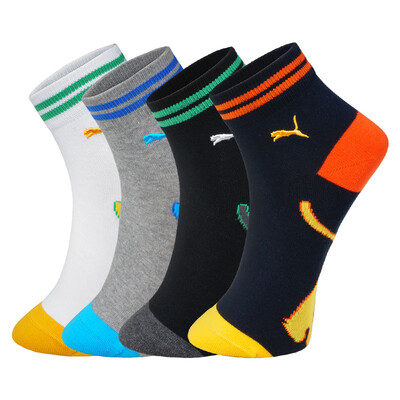 

Jingdong supermarket PUMA Puma socks men&39s leisure in the tube sports cotton socks 4 pairs of -2918-4 mixed color