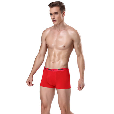 

Jingdong supermarket] Pierre Cardin (pierre cardin) men's underwear 4 gift box classic Chinese red capital of the big red angle four corners underwear