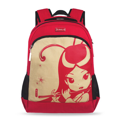 

Confucius School Bag 1 - - 6th Grade Elementary School Student Bag Canvas Series Children's Bag K505 Blue Bag