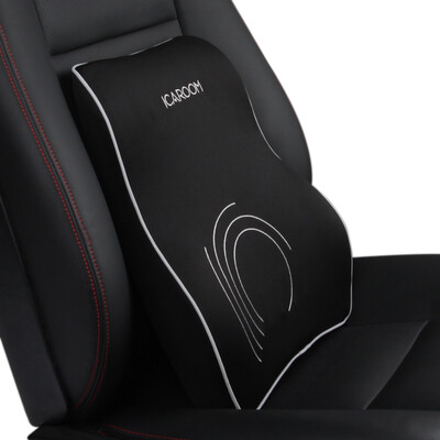 

Jingdong supermarket] love car house (ICAROOM) lumbar space memory cotton cushions back coffee color I16-869A-507