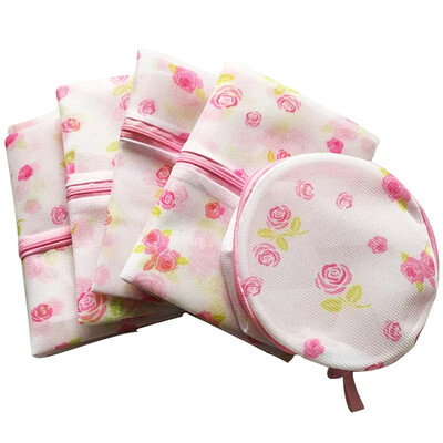 

Qing Wei clothing cleaning bag 5 sets of printing products color random