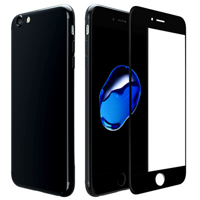 

Shell film set] ESCASE iPhone6s Plus phone shell TPU silicone protective cover to send the film for Apple 6plus mobile phone
